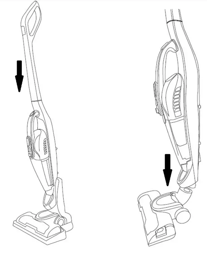 DAEWOO FLR00044 Tornado Cordless 2in1 Vacuum Cleaner - Assembly