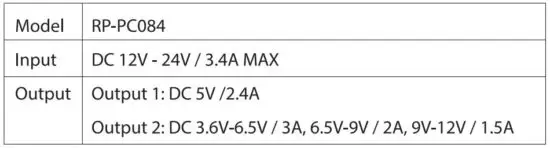 FIG 4 Dual Port Quick Charge Car Charger