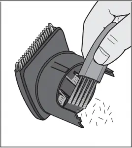 BRAUN Type 5542 Beard Trimmer After Use 3