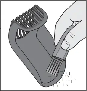BRAUN Type 5542 Beard Trimmer After Use 4