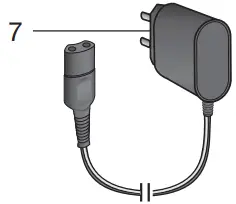 BRAUN Type 5542 Beard Trimmer Parts 7