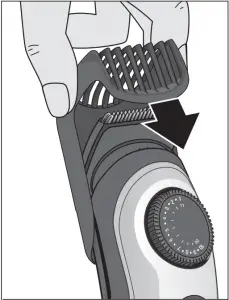 BRAUN Type 5542 Beard Trimmer Use 1