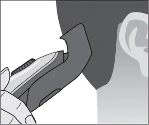 BRAUN Type 5542 Beard Trimmer Use 5