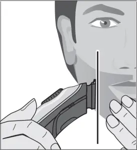 BRAUN Type 5542 Beard Trimmer Use 7