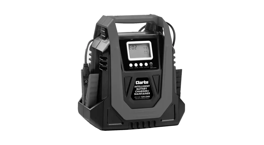 Clarke Ibc40 Intelligent Battery Charger Or Maintainer Instruction Manual