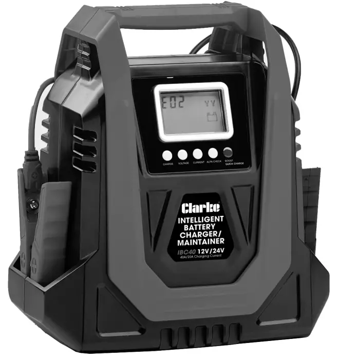 Clarke IBC40 Intelligent Battery Charger or Maintainer
