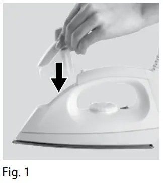 concept ZS8010 SOFIA Stainless Steel Dry Iron - Fig