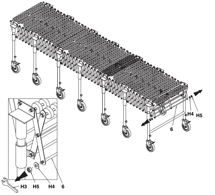 GLOBAL-INDUSTRIAL-168111-Portable-Flexible-and-Expandable-Conveyor-fig-7