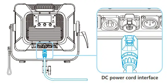GVM YU200R Bi Color Studio Softlight LED Panel - INSTALLATION METHOD 4
