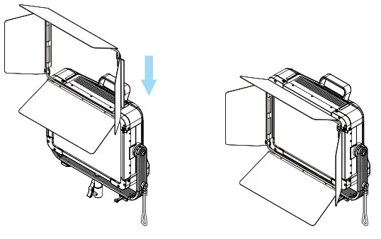 GVM YU200R Bi Color Studio Softlight LED Panel - INSTALLATION METHOD 6