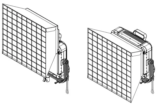 GVM YU200R Bi Color Studio Softlight LED Panel - INSTALLATION METHOD 8