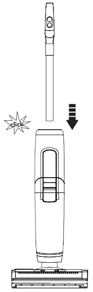 Tineco S5 Smart Vacuum Washer with Steam - Assemble