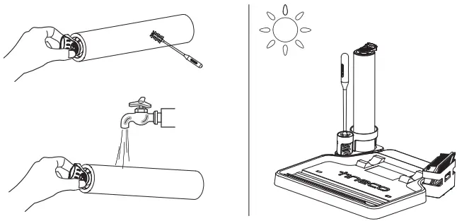 Tineco S5 Smart Vacuum Washer with Steam - Brush Roller Self1