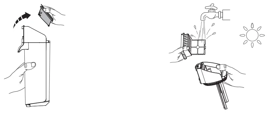 Tineco S5 Smart Vacuum Washer with Steam - Dry Filter5