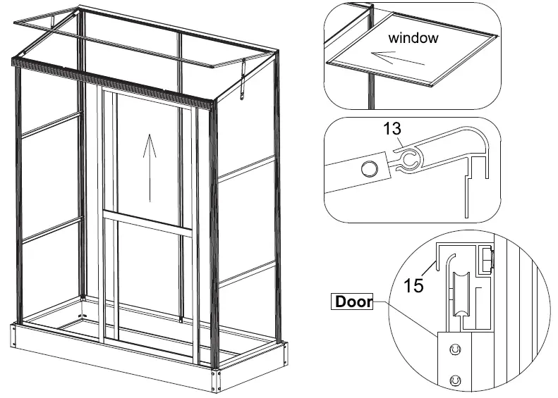 OUTSUNNY-845-329-Aluminum-Sliver-3-Tier-Greenhouse-20