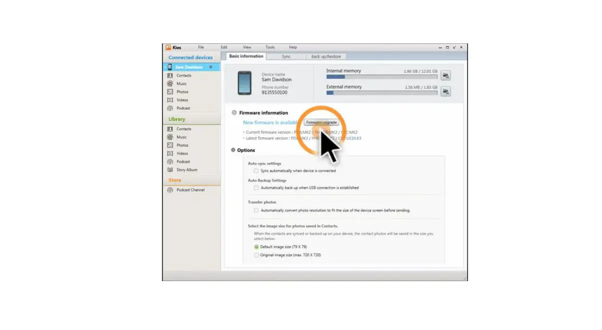 Samsung How To Upgrade The Firmware By Usb? User Guide