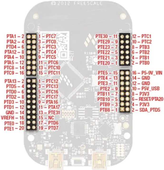 freescale FRDM KL25Z NXP Semiconductors PCB Design Board - fig 10