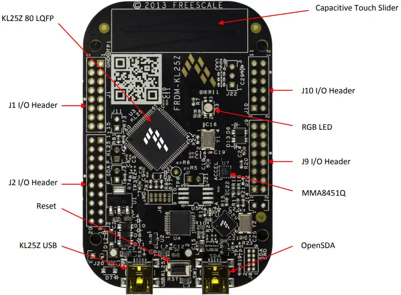 freescale FRDM KL25Z NXP Semiconductors PCB Design Board - fig 2