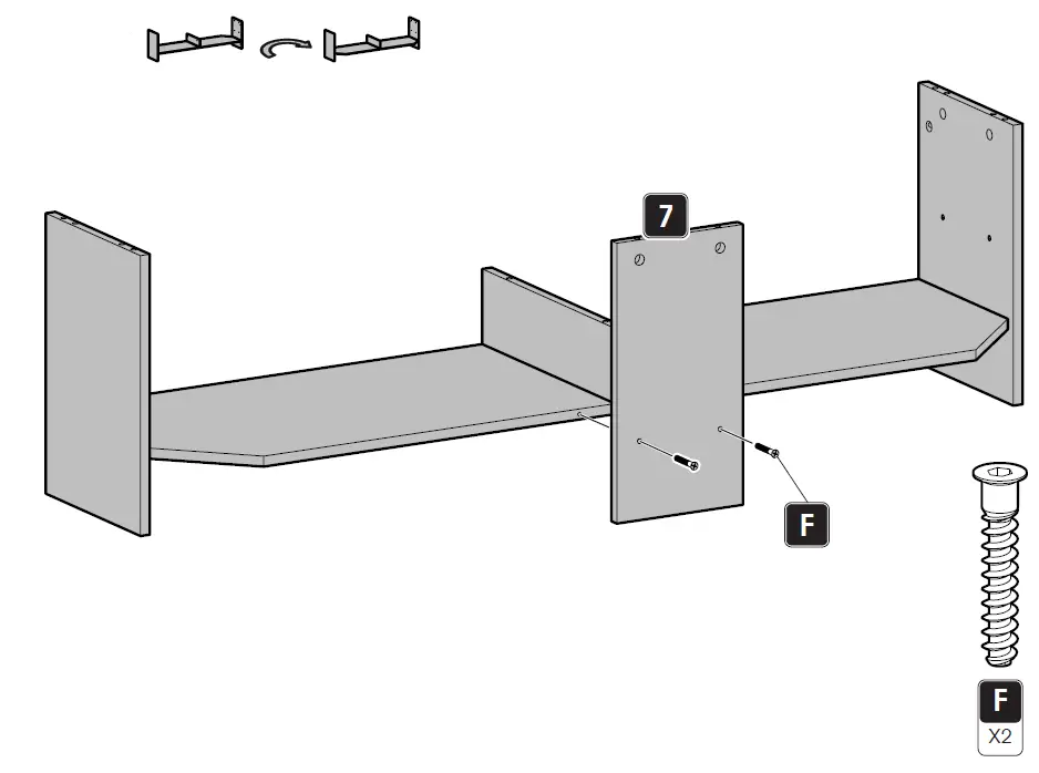 AVF AVCA180RGREA Calibre TV Stand-FIG7