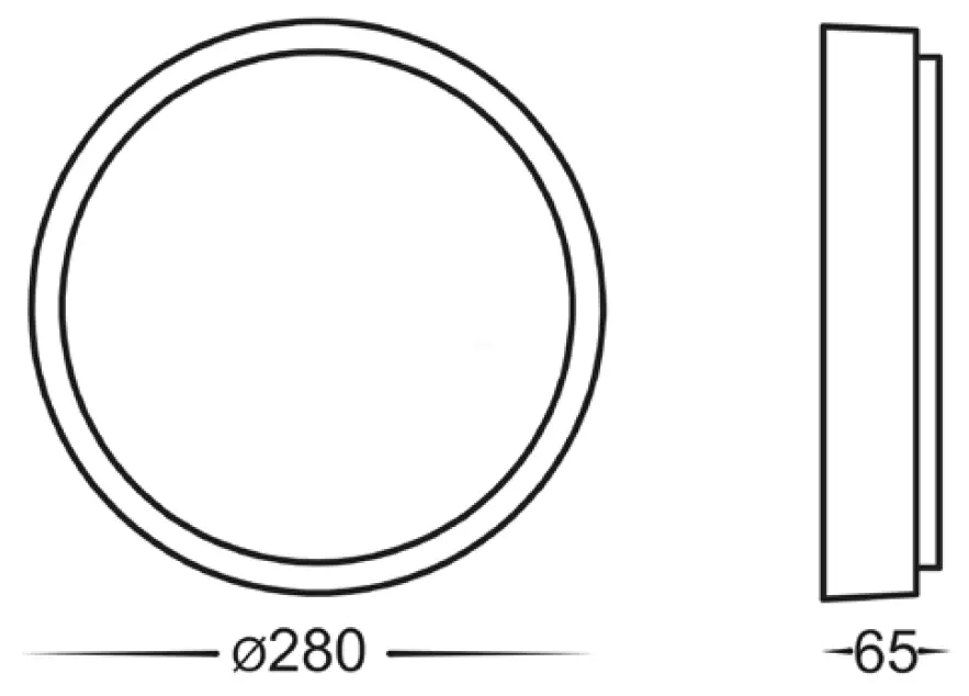 HAVIT HV36051-BLK Liptor Oyster Light 02