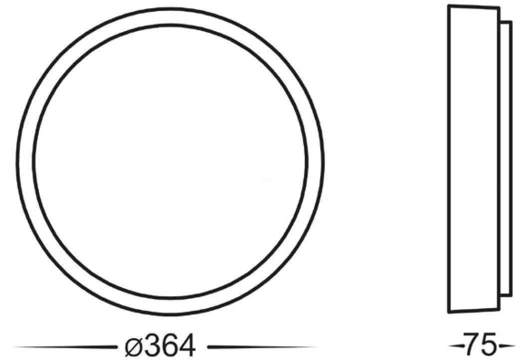 HAVIT HV36051-BLK Liptor Oyster Light 03