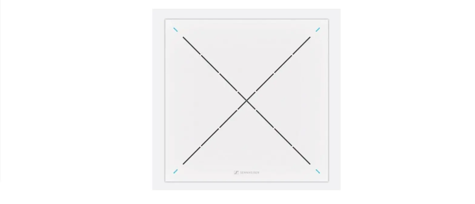 Sennheiser 507488 Teamconnect Ceiling 2 Microphone Ceiling Installation Guide