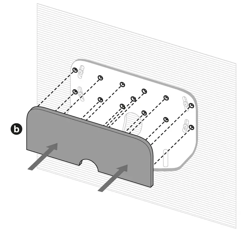 Bowers Wilkins 749ZPWLBKT Zeppelin Wall Bracket 05