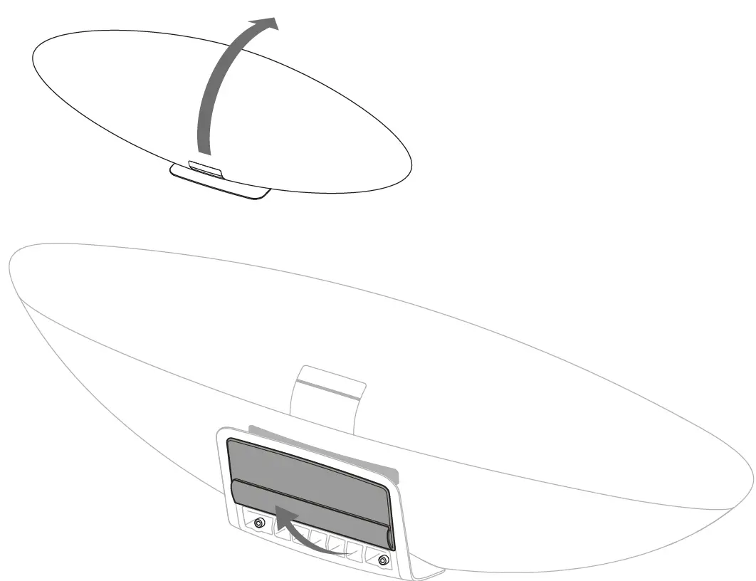 Bowers Wilkins 749ZPWLBKT Zeppelin Wall Bracket 06