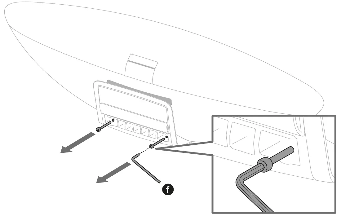 Bowers Wilkins 749ZPWLBKT Zeppelin Wall Bracket 07