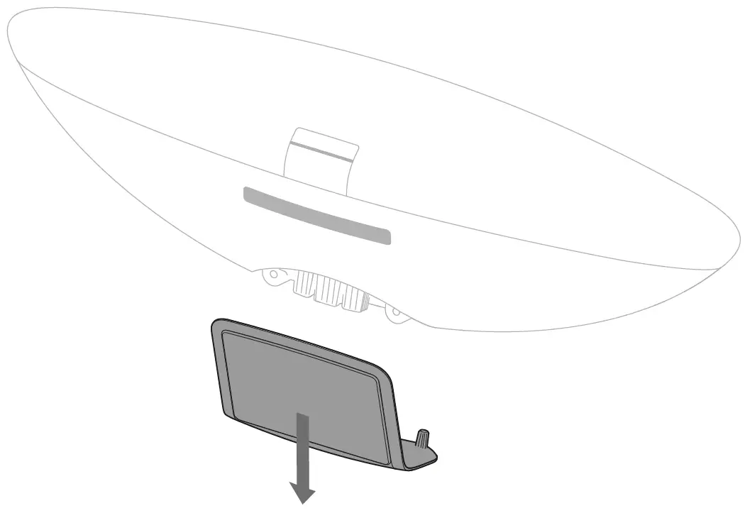 Bowers Wilkins 749ZPWLBKT Zeppelin Wall Bracket 08