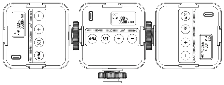 YONGNUO YN60RGB RGB Video LED Light - PART