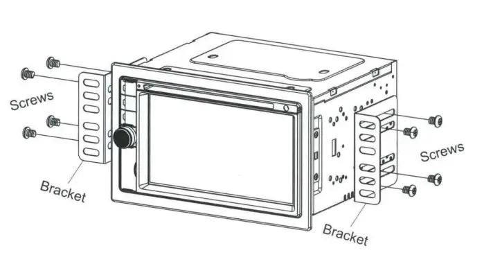 BOSS AUDIO BV765B Car DVD Player-1