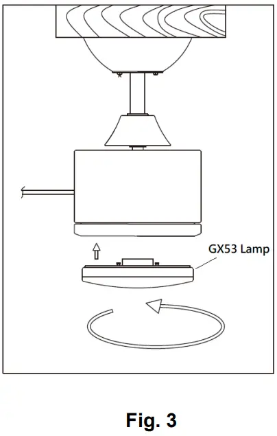 Lucci fini 21064301 Airfusion Climate Iii Fan Light Kit - Fig. 3