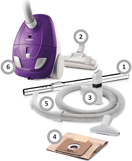 Amica VM 1055 Surazo Cordless Vacuum Cleaner 01