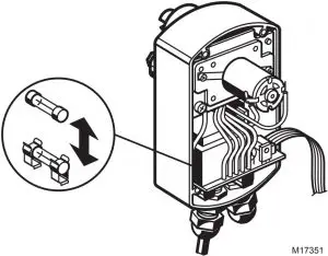 Replacing the MV876 fuse