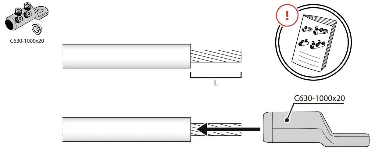 ENSTO COT1.2406L Cold Shrink Outdoor Term - Fig 12