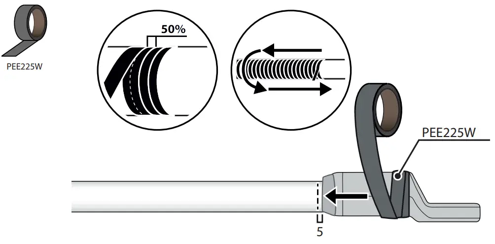 ENSTO COT1.2406L Cold Shrink Outdoor Term - Fig 16