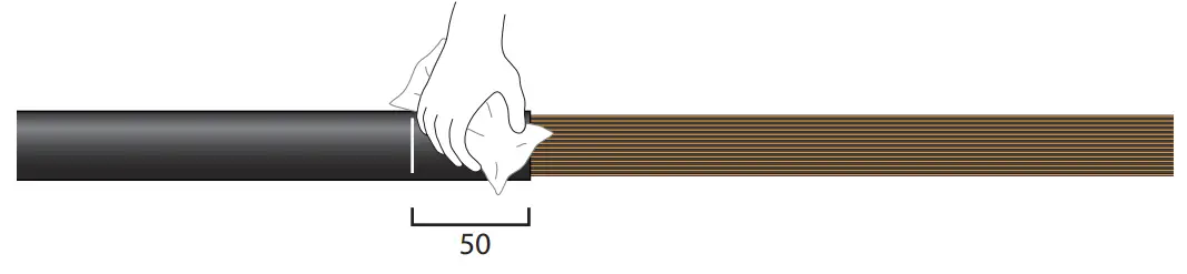 ENSTO COT1.2406L Cold Shrink Outdoor Term - Fig 4