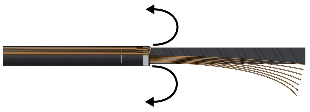 ENSTO COT1.2406L Cold Shrink Outdoor Term - Fig 6