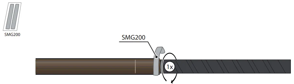 ENSTO COT1.2406L Cold Shrink Outdoor Term - Fig 7