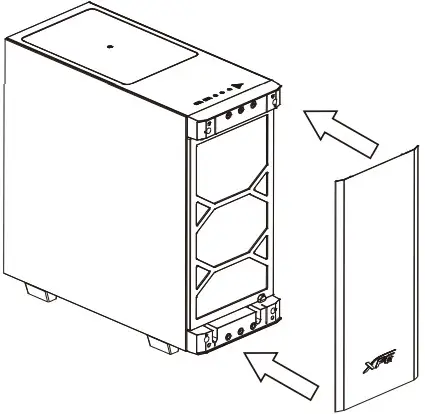 XPG INVADER Mid-Tower Gaming Case - Figure 5