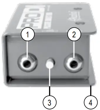 Radial engineering ProD2 Passive Stereo Direct Box - Figure 2