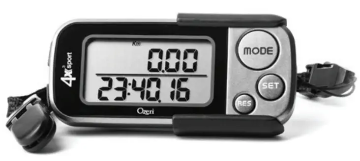 Ozeri PD4X3-3 Tri-Mode Activity Tracker Multi-Axis Detection