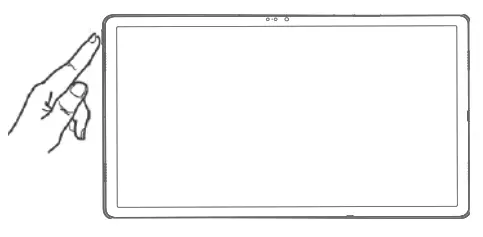 motorola Moto Tab G70 LTE Smart Tablet - button