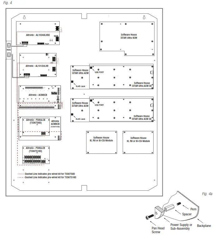 Altronix T2SK78D 8 Door Kit with PTC Outputs - Fig. 4