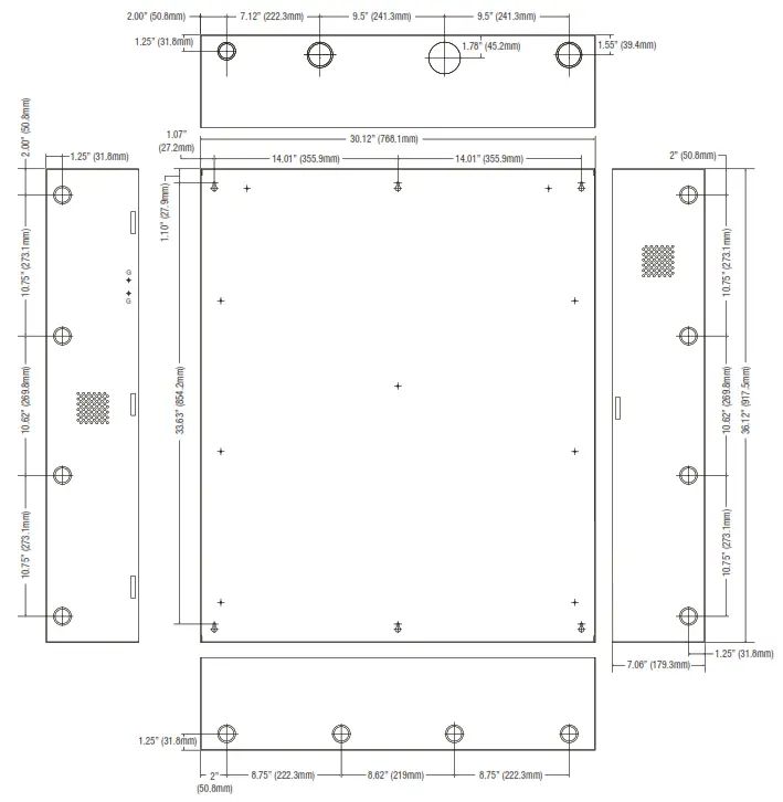 Altronix T2SK78D 8 Door Kit with PTC Outputs - Fig. 7