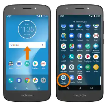 Motorola-Moto-E-Access-voic-mail-User-Manual-product
