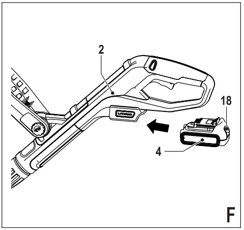 BLACK DECKER GLC1423L 14.4v Cordless Telescopic Grass Trimmer 230mm-fig8