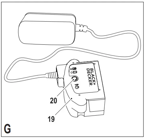 BLACK DECKER GLC1423L 14.4v Cordless Telescopic Grass Trimmer 230mm-fig9