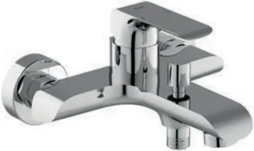 RAVAK Flat FL 022.00 Wall-mounted Bath Water Tap A01